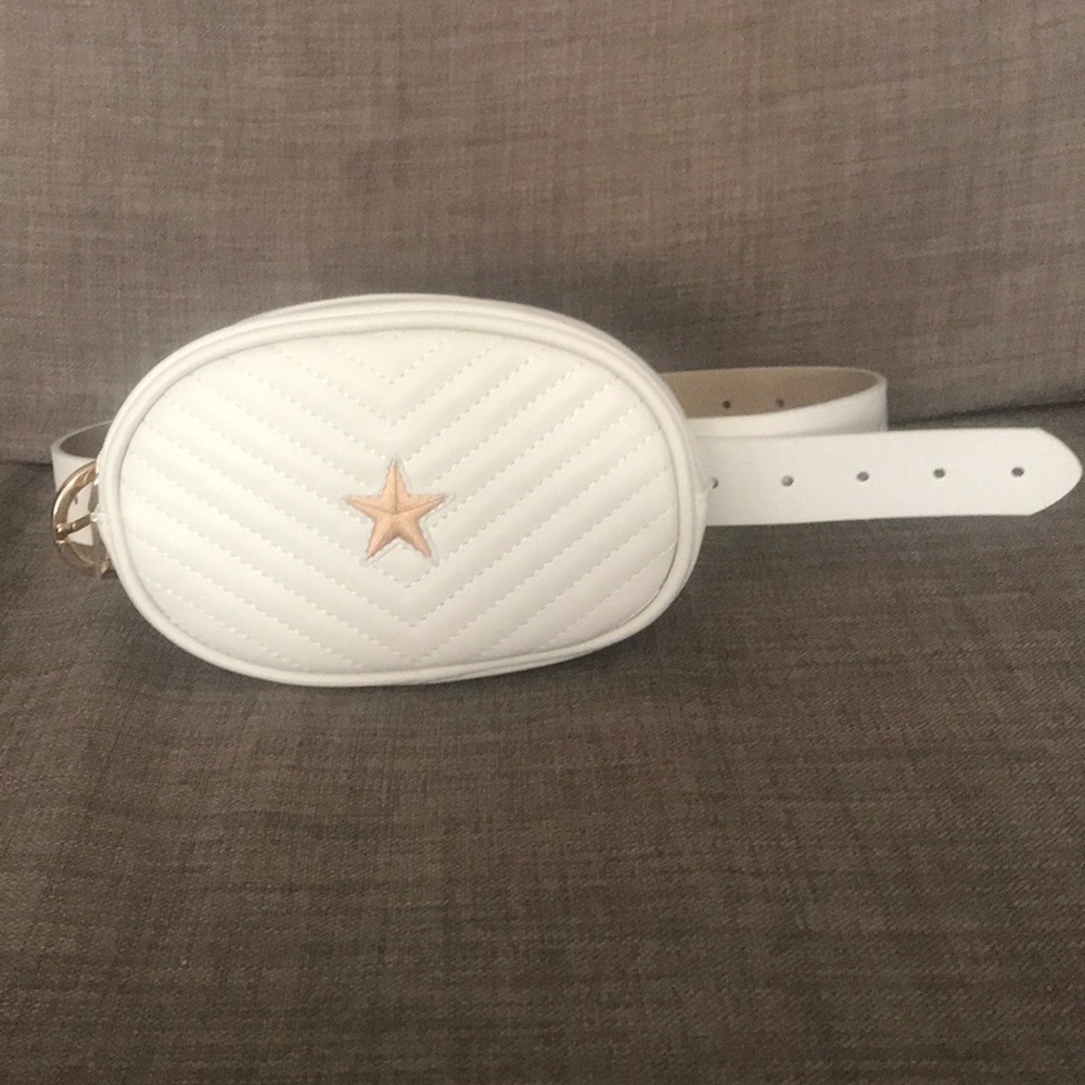 Boutique belted purse